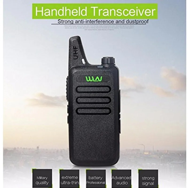 KDC1 Мини Ручной fm трансивер KD C1 UHF двухстороннее радио Ham коммуникатор HF cb