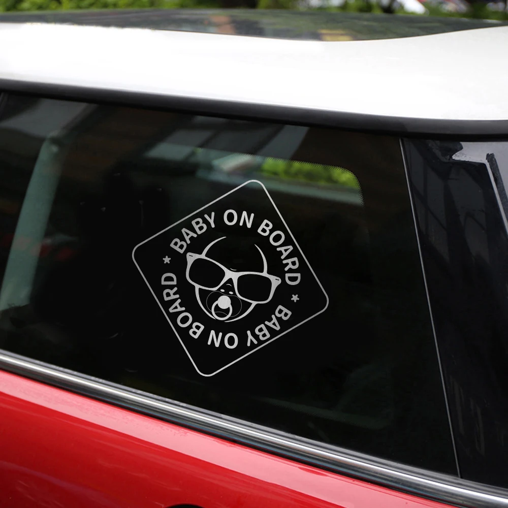 Детские наклейки на бампер для автомобиля окна и стайлинга украшения двери