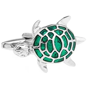 Мужские свадебные запонки Необычные черепахи Крокодил и чистая ткань|cloth