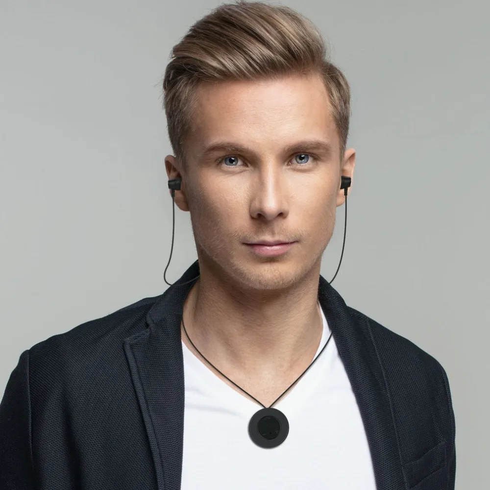 Беспроводные Bluetooth наушники стерео магнитные спортивные с микрофоном громкой