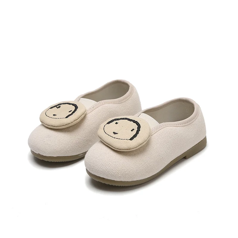 

Обувь для девочек; Детская повседневная обувь; Мягкие дышащие Лоферы для девочек; Студенческая обувь из парусины; Модная Милая обувь