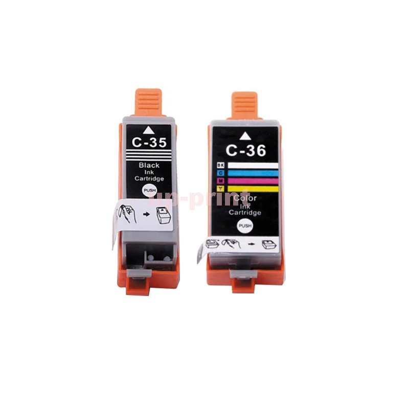 Совместимый картридж PGI 35 CLI 36 pgi35 cli36 для струйного принтера Canon 26 PIXMA IP100 IP110 4 шт./2