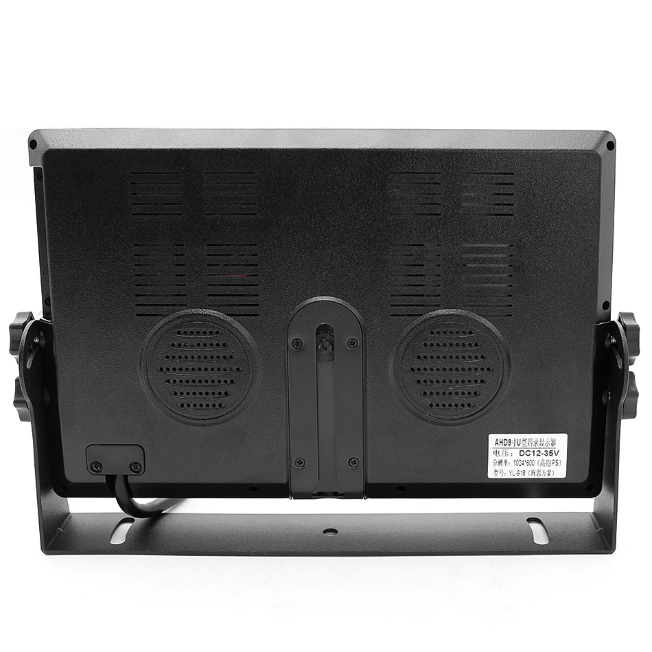 GreenYi 9 дюймов 1920*1080 Запись DVR 4 камера заднего вида для грузовика ночного видения с автомобилем заднего вида монитор Поддержка 128G SD карта