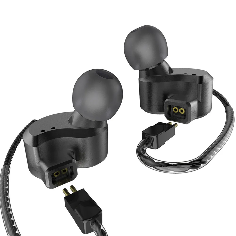 Тройные наушники для водителей BQEYZ KB1 1DD 3BA Hi Fi стерео металлический корпус съемный