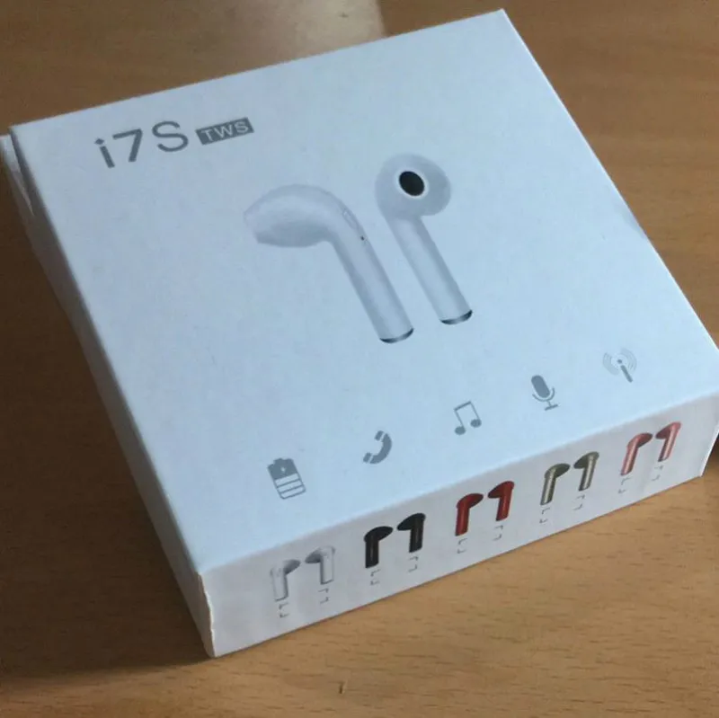 I7s TWS мини беспроводные Bluetooth наушники стерео вкладыши гарнитура с зарядным