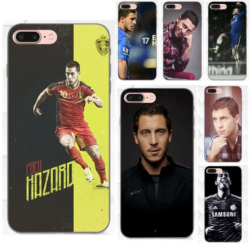 Мягкие ТПУ чехлы Capa Eden Hazard Roar Soccer Star для Samsung Galaxy A3 A5 A6 A6s A7 A8 A9 Plus 2016 2017 2018|Бамперы| |