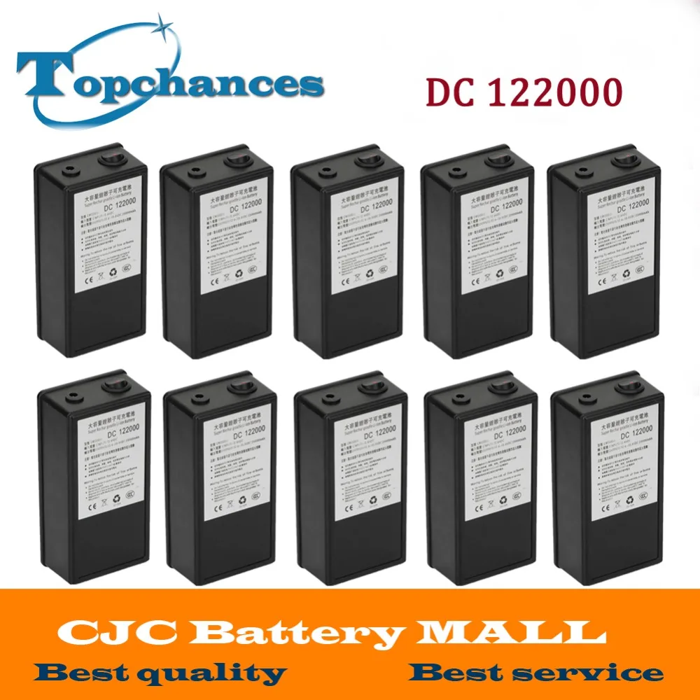 10 шт. портативный литий ионный аккумулятор высокого качества с корпусом 12 в пост.