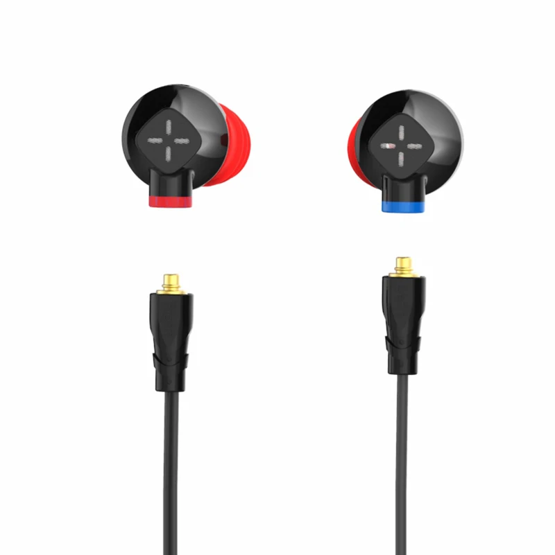 SENFER(SFR) DT6 1BA+ 1DD+ керамический пьезоэлектрический Гибридный 3 привода в ухо наушники металлические наушники HiFi со съемным отсоединением MMCX