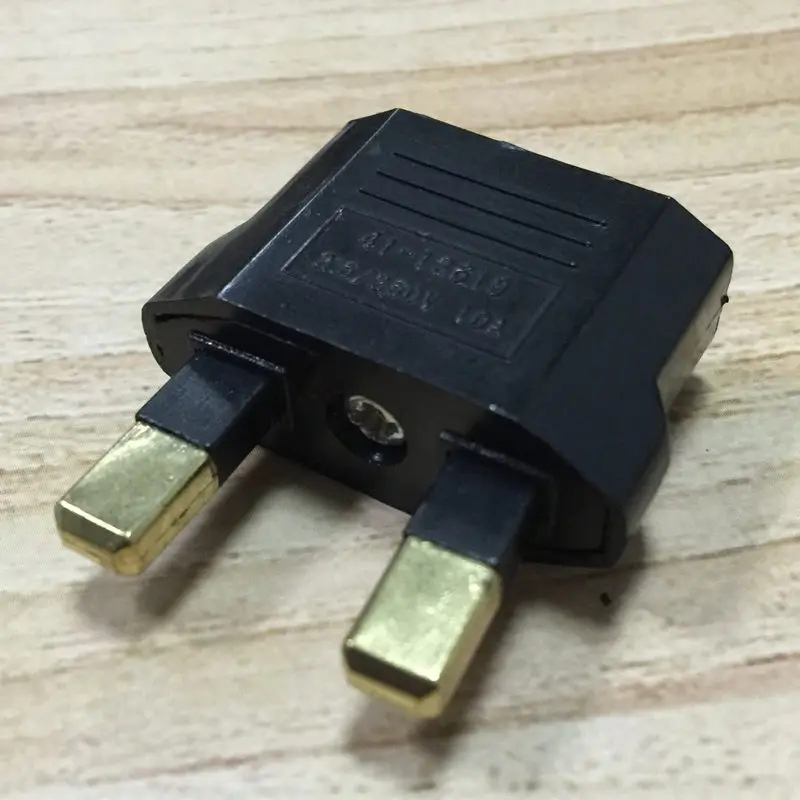 Штепсельная вилка переменного тока для США/ЕС в Великобританию дорожный