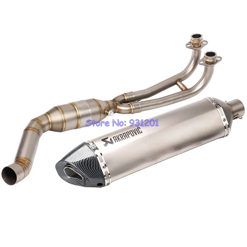 Выхлопная труба выхлопной системы мотоцикла для Yamaha TMAX 500 530 соединение с Akrapovic