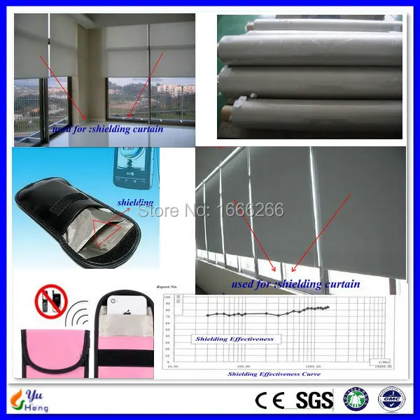 

BLOCK EMF RFID fabrics are made up of copper nickle polyester