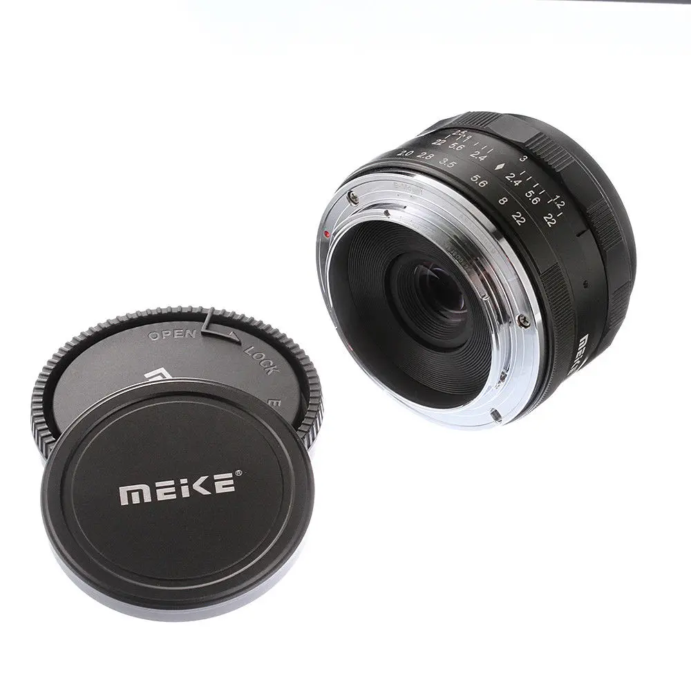 

Meike 50mm F2 Large Aperture Manual Focus MF Lens for CANON EOS M M1/M2/M3/M5/M6/M10/M100