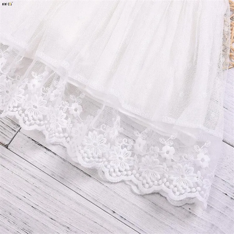 Платье для девочек летнее платье с бантом детей принцессы без рукавов костюм