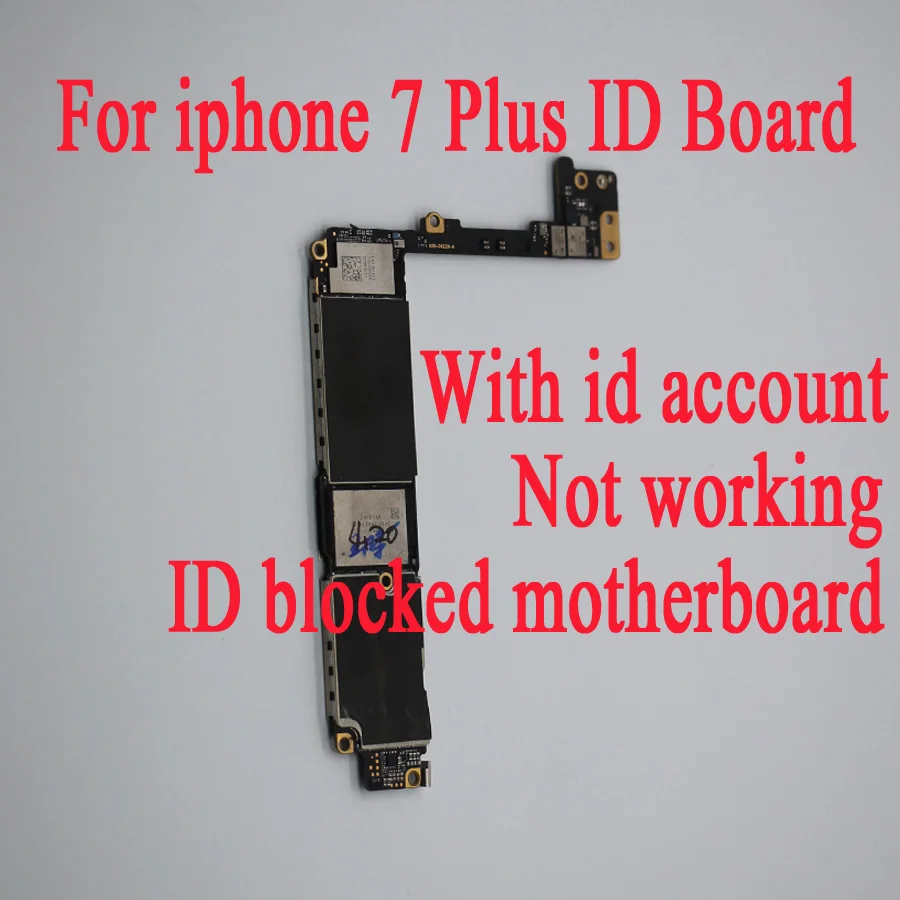 Для iphone 7 Plus с ICloud ID блокировки оригинальная материнская плата не работает эта
