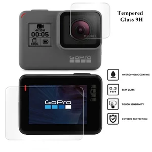 Защитное стекло для GoPro 8 Hero7 Black 6 5 2020, аксессуары, защитная пленка, закаленное стекло для экшн-камеры GoPro 8 Hero 7 6