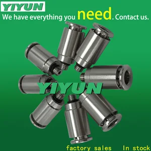 YIYUN Stainless steel connector Install circular POC connector with straight inner hexagonPOC16-02 POC16-03 POC16-04 POC16-06