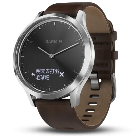 Часы наручные Garmin vivomove HR мужские брендовые Роскошные полностью стальные деловые