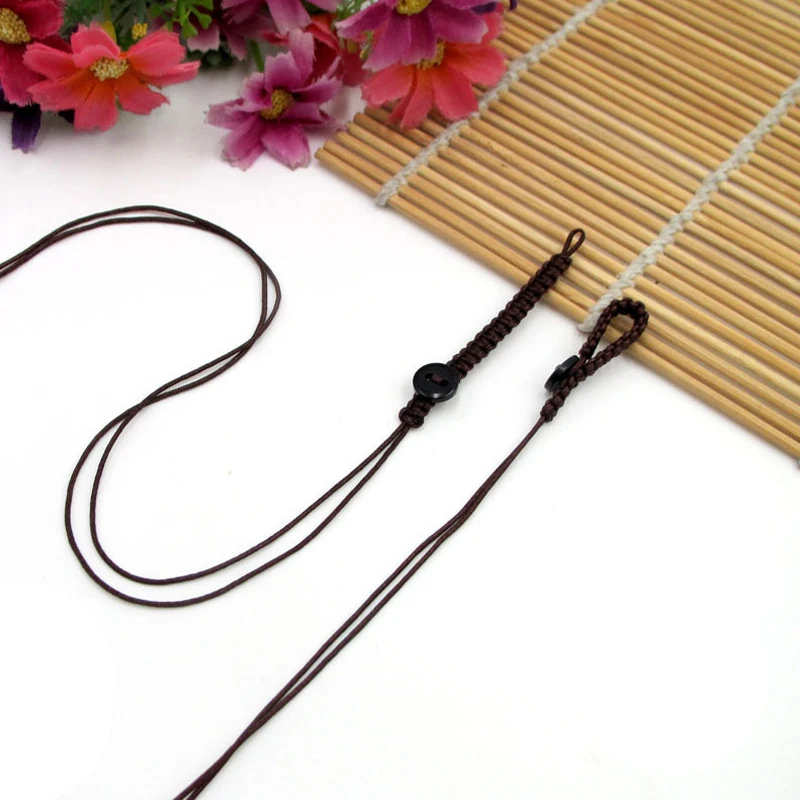 1 шт. модный красный веревочный черный браслет на пуговицах ручной работы для