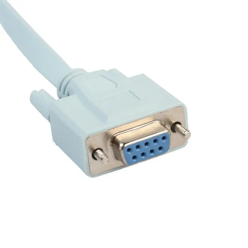2017 Новый консольный кабель RJ45 до DB9 CabConsole 72-3383-01 для Cisco Switch Router JU29 Прямая поставка |