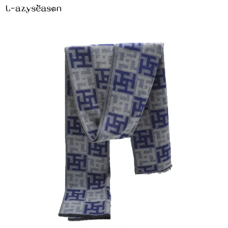 2019 зимний хиджаб мужской шарф роскошный брендовый дизайнерский унисекс