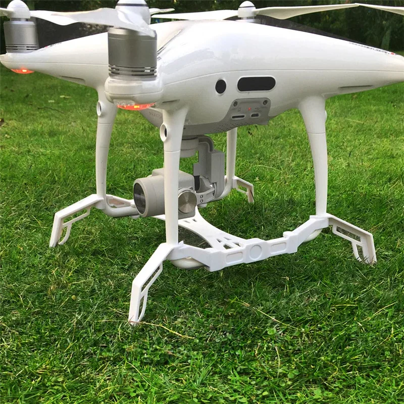 Heightened Landing Gear Stabilizers Tall Extended Skid + Gimbal Protection Board Camera Guard for DJI Phantom 4PRO 4PRO+|guard camera|skid