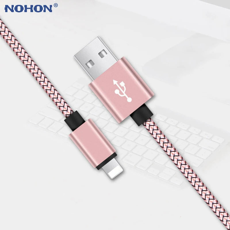 Usb-кабель для зарядки и передачи данных для iPhone Xs Max XR X 8 7 6 s 6s Plus 5 5S SE iPad Mini Air провод 1 м 2 м 3 м шнур для быстрой зарядки сотового телефона