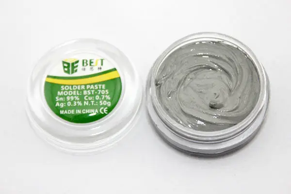 Безсвинцовый паяльный припой Silver Tin With Pasta для набора по оловянию Solda Estanho Past.