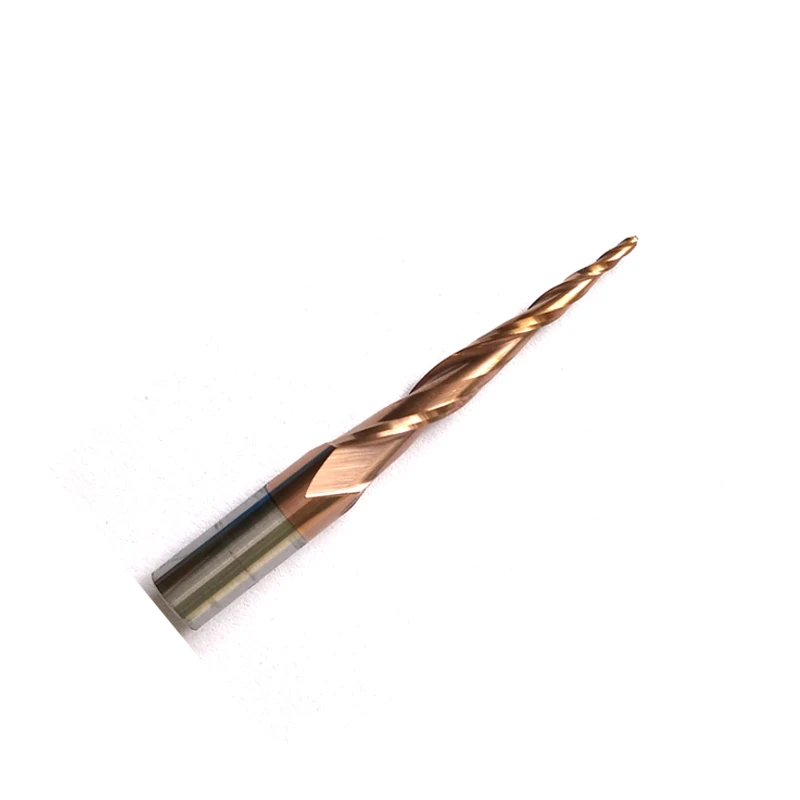 1 шт. D6 * 30 5 50L 2F HRC55 вольфрамовое твердосплавное покрытие коническая шаровая