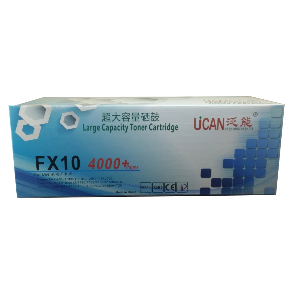 Картридж для принтера canon FX10 FX9 FX L100 4330 4350 MF4150 L120 L140 L160 MF 4010 4012 4120 4122 4270 4320 4322 4370 4680 UCAN Тонер 4000 страниц