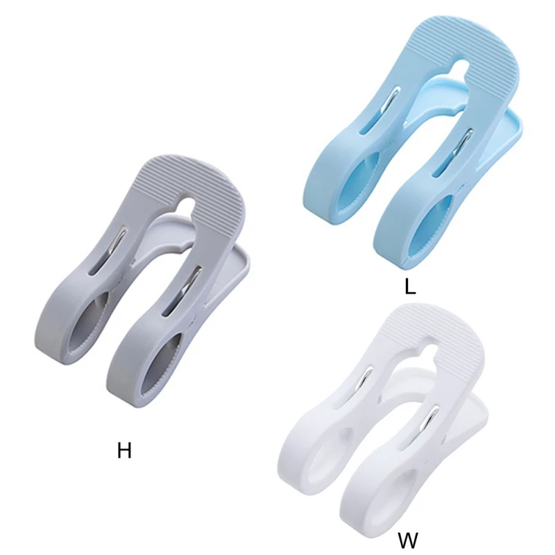 Japanese-style Large Windproof Clip Plastic Clothes Drying Quilt Clothespin | Дом и сад