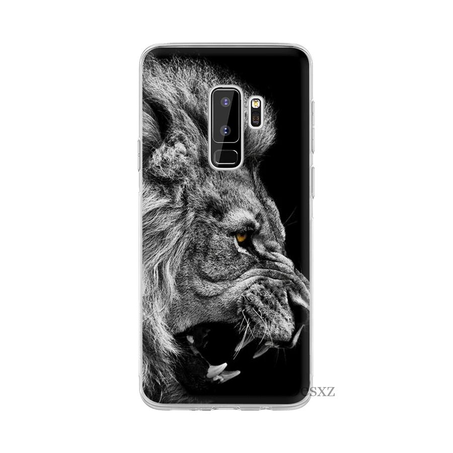 Чехол для мобильного телефона Desxz с изображением головы льва обои Samsung Galaxy A10 A30 A40