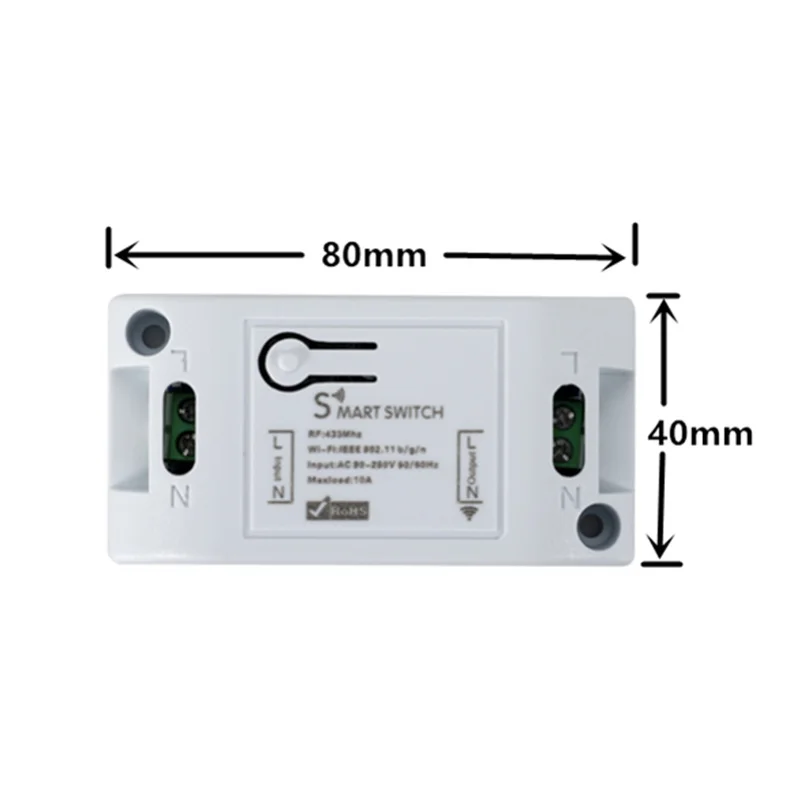 Wi Fi реле Универсальный DIY модуля AC 220V 110V Беспроводной таймер выключения света для