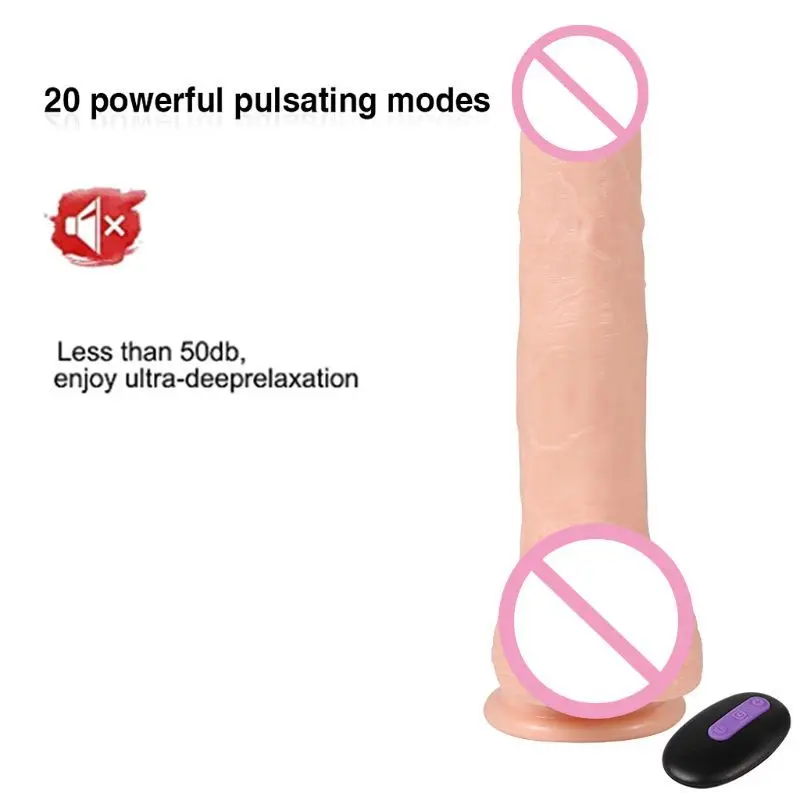 Вибратор фаллоимитатор толкающий стимулятор реалистичный пульсатор