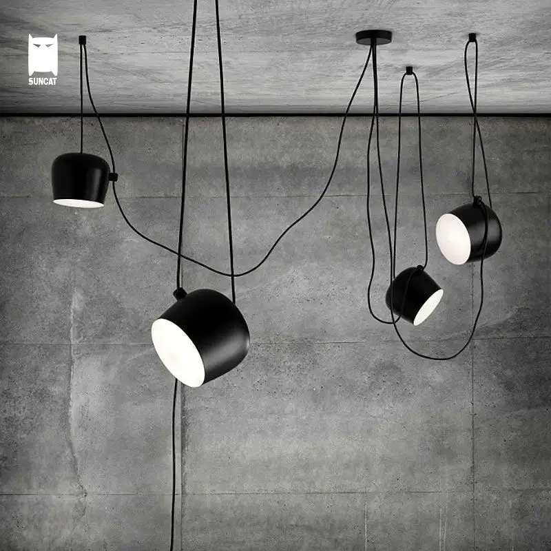 Настраиваемая подвеска барабан Aim Современная Скандинавская люстра с