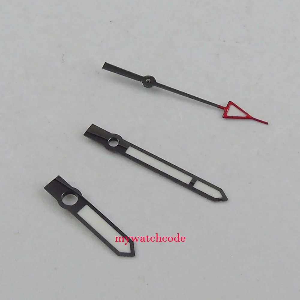 SUPER LUME белый часы руки для Miyota 8205 8215 821A 2813 движение