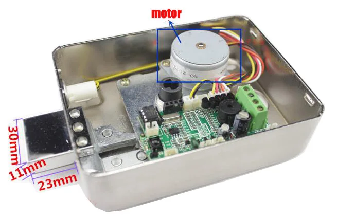 DC12V дверь и ворота система контроля доступа электронный интегрированный RFID замок с 100 шт. ID метки опционально