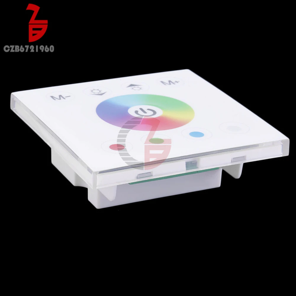 Контроллер RGB RGBW 12 В 24 постоянного тока настенный сенсорный панельный диммер