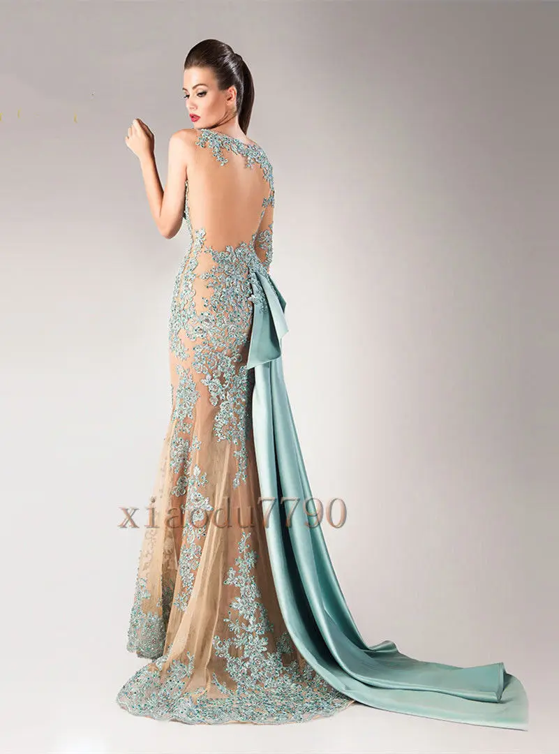 Длинные Бусы Формальные Шарика Партии Невесты Кружева Пром Платья | Свадьбы и