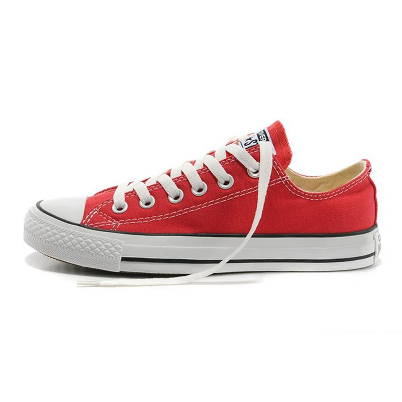 Классические парусиновые туфли унисекс Converse оригинальные для скейтбординга с