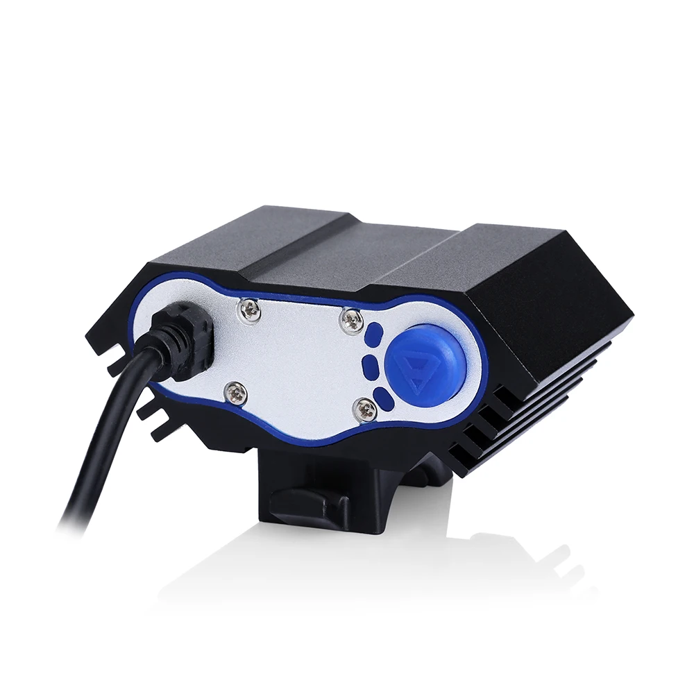 

Bicycle Light 7500LM Headlight 3x XM-U2 LED Cycling Torch Bike Lamp +Rear Light+Charger& 6400mAh Battery