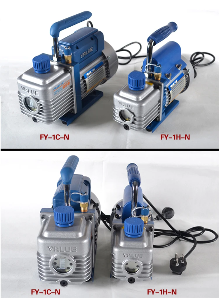 220V 50Hz 1L Электрический роторный вакуумный насос лабораторного использования вакуумная упаковка для всасывания воздуха
