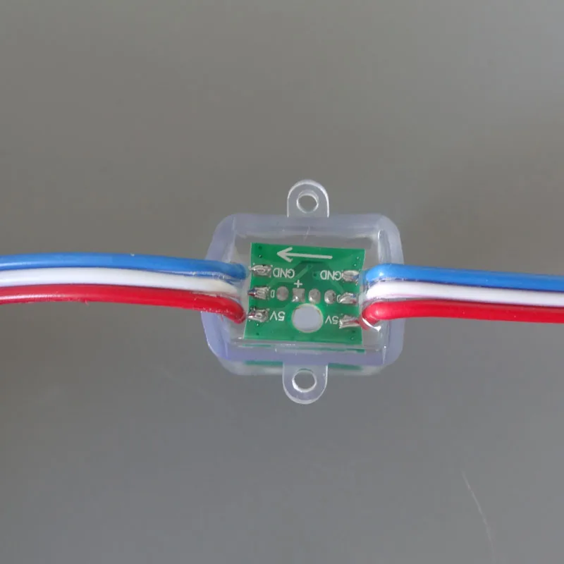 12 В 13 5/18 5 мм разъем косичка 18AWG провод 12mmWS2811 RGB светодиодный пиксельный модуль