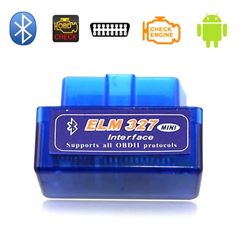 Новый мини-сканер ELM327 OBDII OBD2 Bluetooth для Android устройств V2.1 | Автомобили и мотоциклы