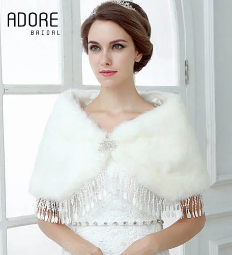 2016 Элегантный стиль меха Люкс куртки Кот Свадебное Искусственного Меха Куртка с