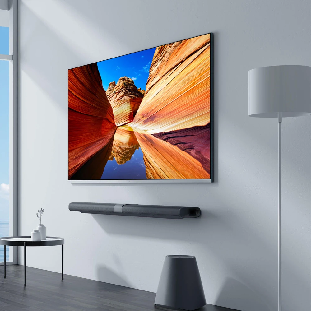 Xiaomi Mi ТВ 4 6" Inchs умный ТВ английский интерфейс Настоящее 4 K HDR ультра тонкий телевидения 3D Dolby Atmos Wi-Fi/BLE подключения