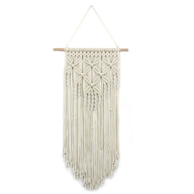 Макраме тканый настенный подвесной Гобелен Ручной Работы Бохо шикарный богемный