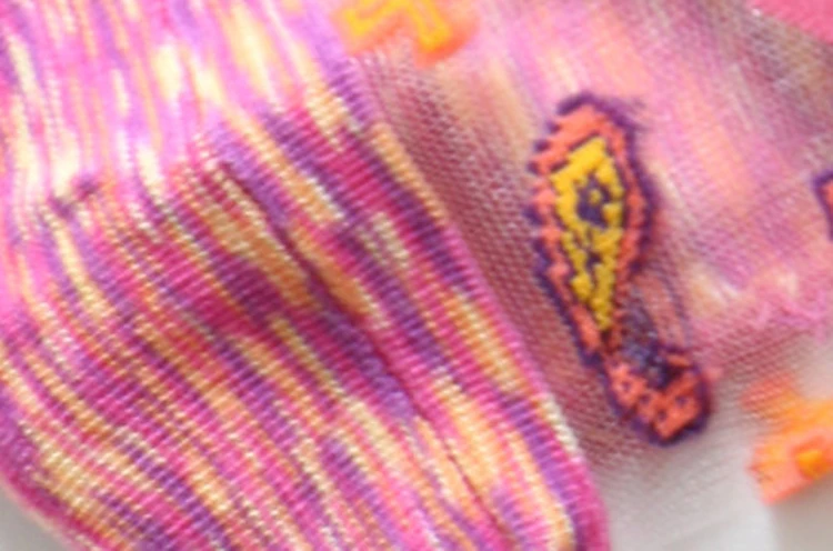 Новинка 4 пар/лот женские хлопковые носки с китайскими этническими цветами