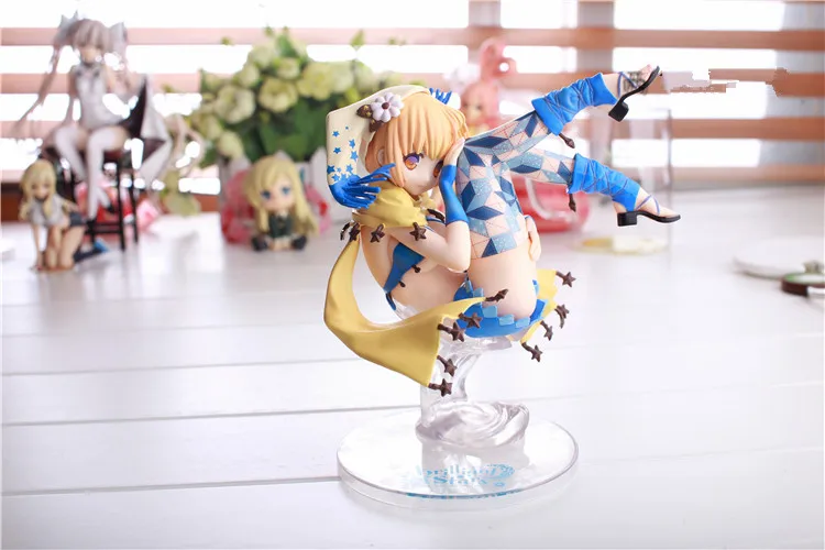 6,3 ''фигурка Блика Misato Mitsumi произведение искусства блестящие звезды Ririka Lyrica Сексуальная японская аниме ПВХ Модель 16 см Коллекционная игрушка