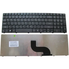 Английскую клавиатуру для acer для Aspire 5740 5742 5810 т 7735 7551 5336 5410 5536 5536G 5738 5738g 5810 5252 5742G черный Клавиатура