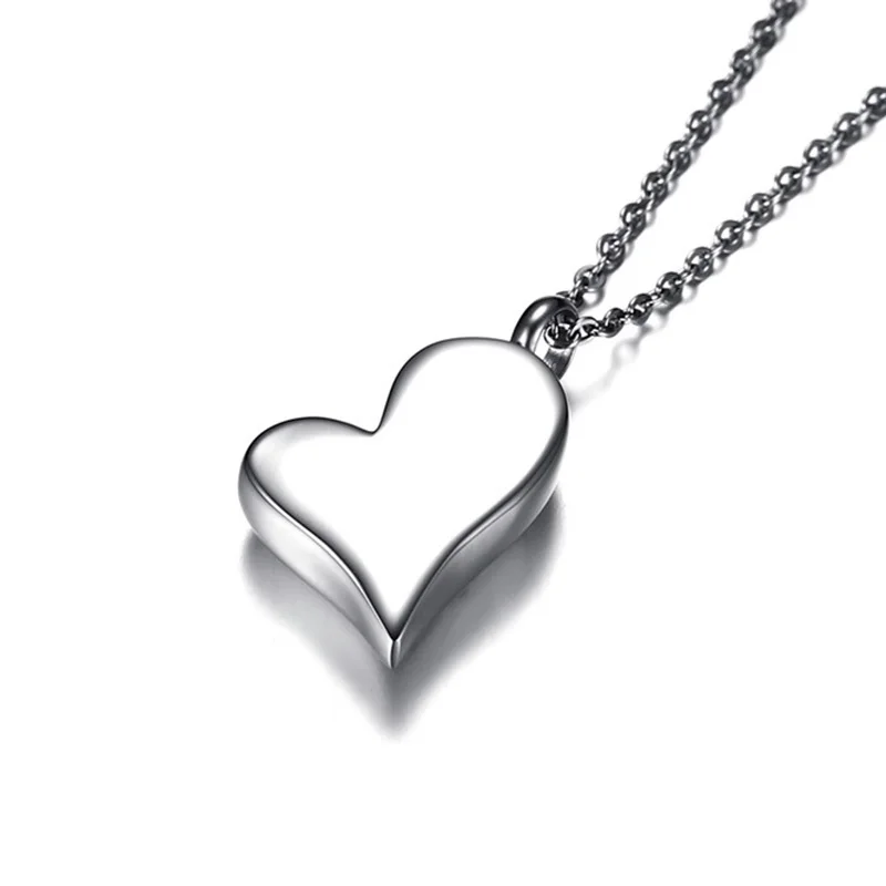 Кулон Vnox Can с открытым сердцем для женщин гравировкой &quotForever In My Heart Necklace&quot из